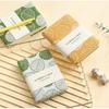 Fabric Cover Leaf Hand Ledger Compact Pocket Book Embroidered Notebook  for Going Back To School