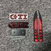 3D Metal Car Trunk Logo Sticker Grill Emblems Badge Decals For Volkswagen Golf GTI MK2 MK3 MK4 MK5 MK6 MK7 GTI Auto Parts YH7
