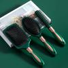 Dark Green Hairdressing Comb Anti-static Massage Comb High Quality Salon Hairbrush