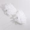 Lolitas Lace Gloves Layer Ruffle Hand Sleeves Elastic Bracelet for Halloween,Wedding,Party,Masquerade,Nightclub