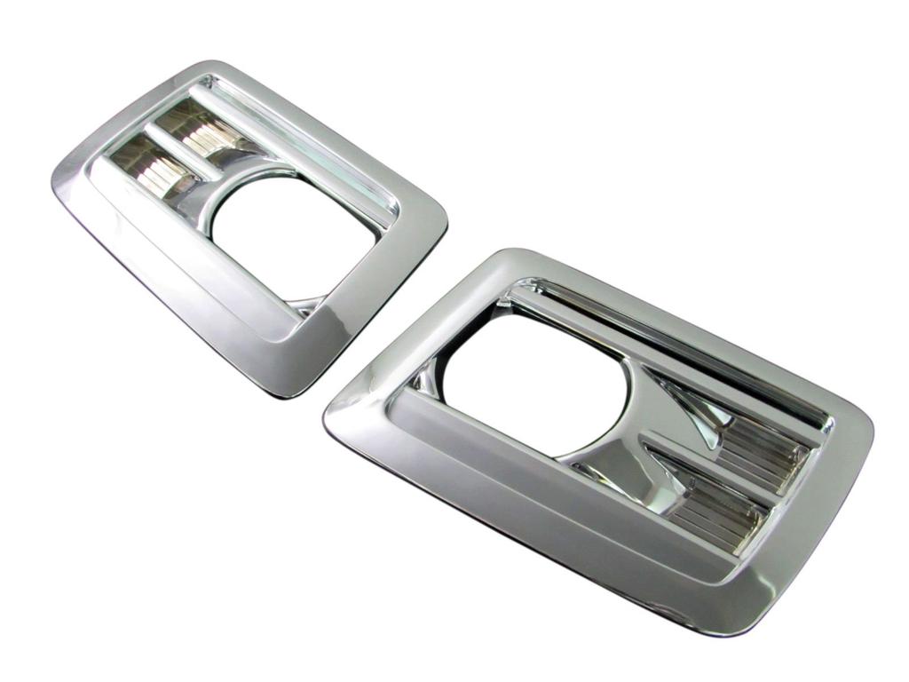 BRIGHTZ Chrome Fog Light Covers for Custom Late with Plus Plus Plus N-BOX (JF1/JF2, Model) [FOG-COV-020] (Compatible JF, F1, F2, 1/2, N-BOX, N-BOX