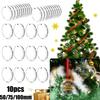 Acrylic Acrylic Round Plate Bauble Christmas Clear DIY