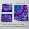 3pcs Bohemian Mandala Duvet Cover Set1 Duvet Cover + 2 Pillowcase Without Pillow Insert, Soft Breathable HD Printing Bedding Set