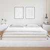 Cadre de lit au sol vidaXL 200x210 cm en bois de pin massif 869745
