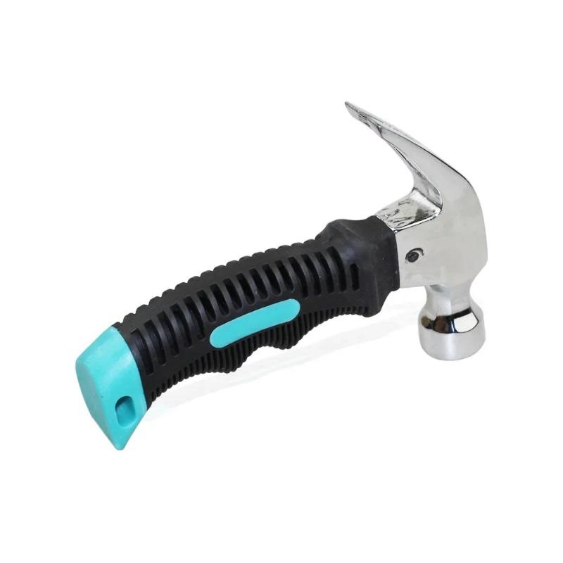 6 Inch Mini Claw Hammer TPR Handle Woodworking Hammer Tools Brand Stainless Steel Hammer