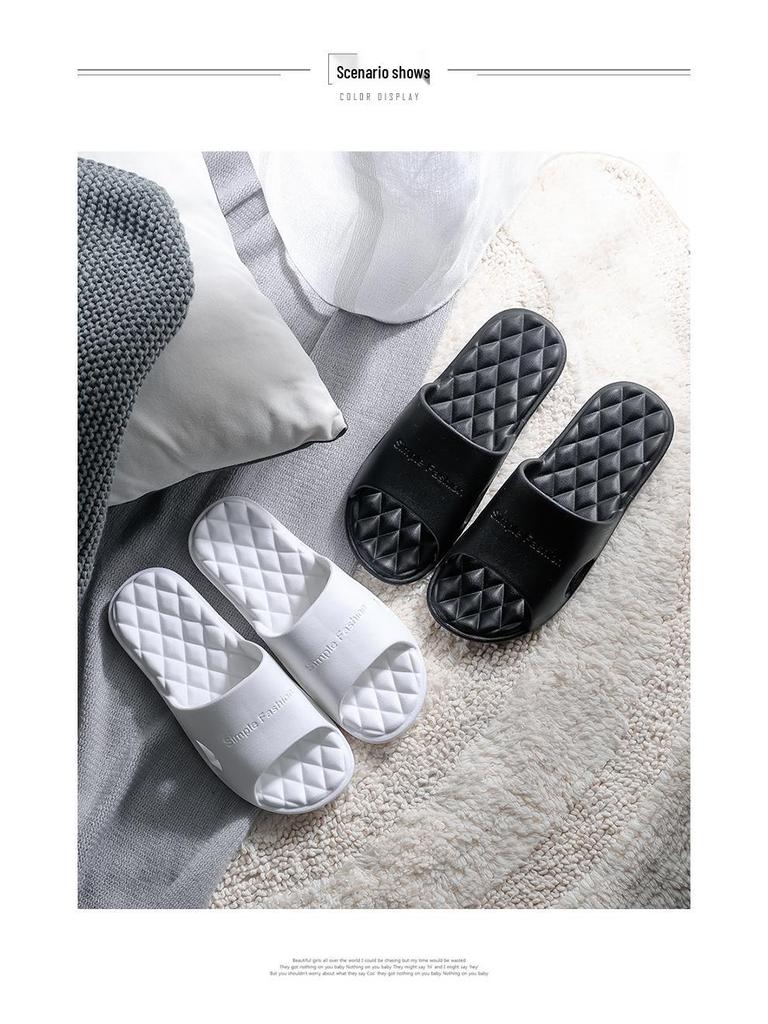 Jie Liya Unisex Non-slip Summer Indoor Slippers for Men & Women