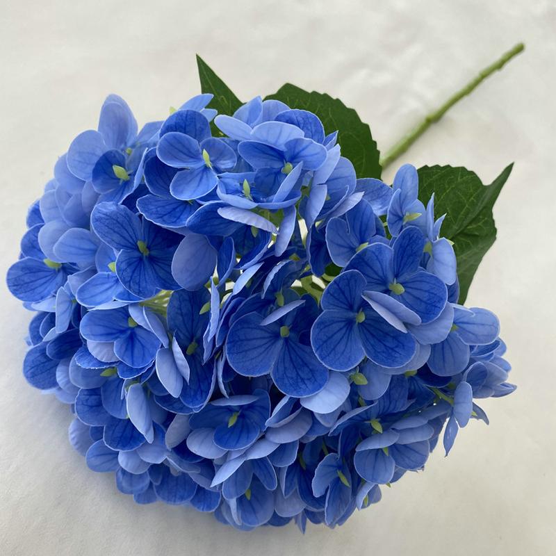 51cm DIY Elegant Bouquet Wedding Simulated Hydrangea Flower Home Decor Artificial Plant Scenery Artistic Multi-Color