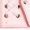 Mini Photo Album Cross Ribbon Photocard Storage Supplies Photo Collecting Book For Travelers Students Parents Photographers