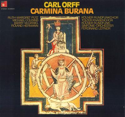 LP Record FERDINAND LEITNER KOLNER RUNDFUNK   Orff Carmina Burana 20220508 BASF 1974 Germany Classical Used