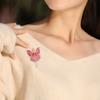 Unique Rhinestone Ballet Dancer Pin for Women and Girls Stylish Jewelry for Events