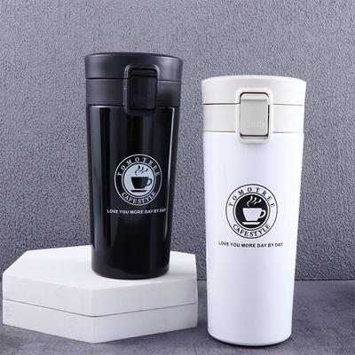 Bärbar läckagesäker premium temugg vattenflaska Ny vakuumkolv tumblers koppar kaffemugg termokopp