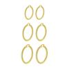 Chic European Beaded Hoop Earrings: Gold & Silver, Elegant Versatile Statement Ear Cuffs for Women
