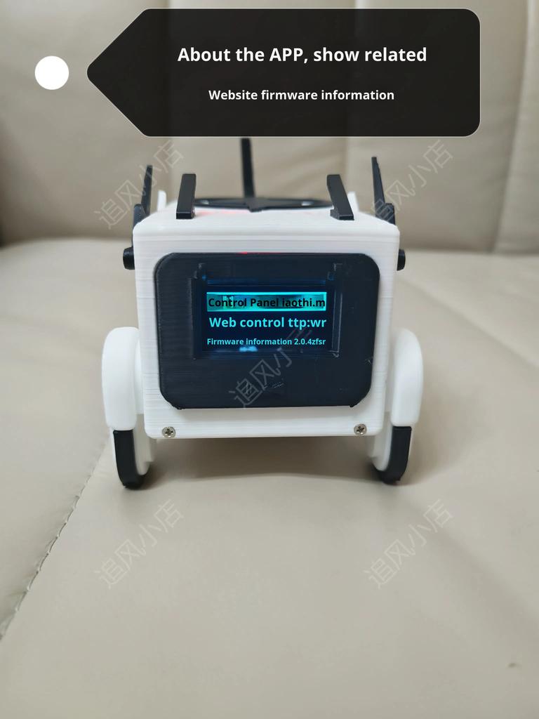 XiaoZhi AI Smart Robotic Dog Voice Control Actions Dynamic Expressions Educational Toy for Children