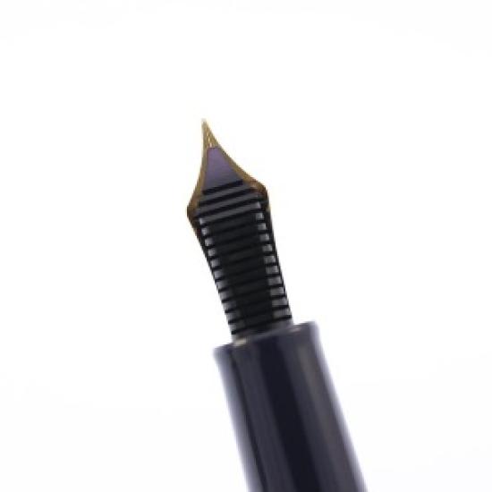 USED Sailor Professional Gear Slim Mini Fountain Pen – Gold Trim (Taupe), Medium Fine (MF)