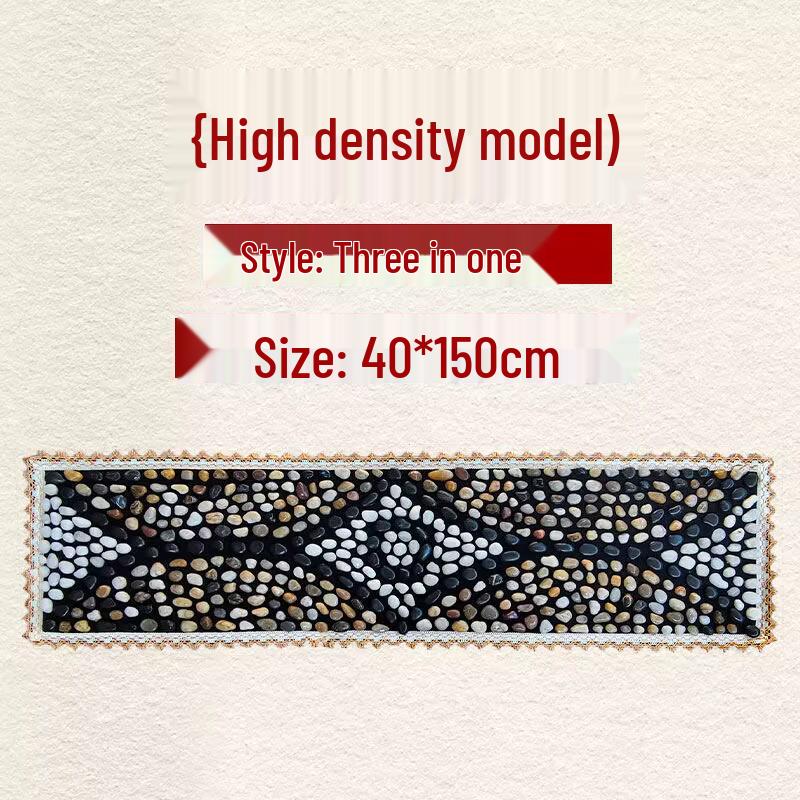 Yuhua Stone Acupressure Foot Massage Mat with Timer for Home Use