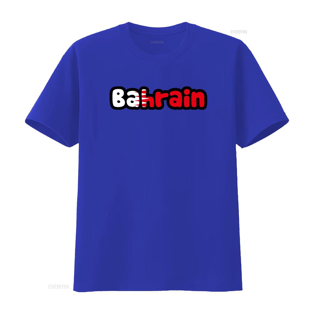 Bahrein Vlag Volwassenen Mannen T-shirt Stijlvol Patriottisch Ontwerp vintage Gewassen mode homme Ademend Zacht designer kleding