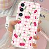 Fresh Fruit Phone Case For Samsung Galaxy Transparent Cover A52 A12 A51 S21 Edge S22ULTRA S23 S24 S20LITE Plus Ultra