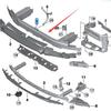 BMW 7 Series G11/G12 Front Bumper Support - Aluminum Alloy (51117358796)