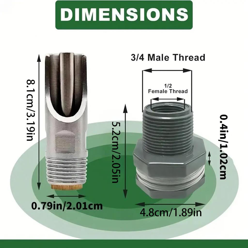 5 buc Adăpătoare Automată din Oțel Inoxidabil pentru Porci cu Burghiu pentru Instalare și Întreținere Ușoară Uz Fermă