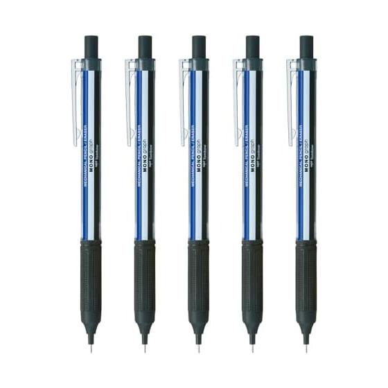 Tombow Mechanical Pencil MONO Monograph Light 0.3mm MONO Color 5 Pieces DPA-121A-5P