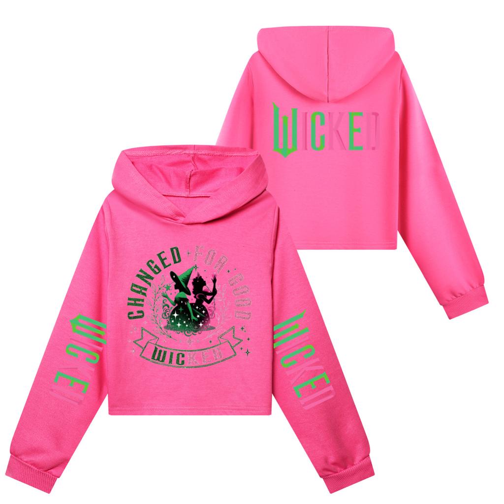 Children's Long-sleeved Loose Pullover Letter-printed Hooded Sweatshirt