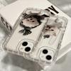 Funny Bag Cat Pattern Clear Phone Case For iPhone 17 Pro Max 16 15 14 13 12 11 Pro Max X XR15 Plus 16E 17Air Bumper Cover