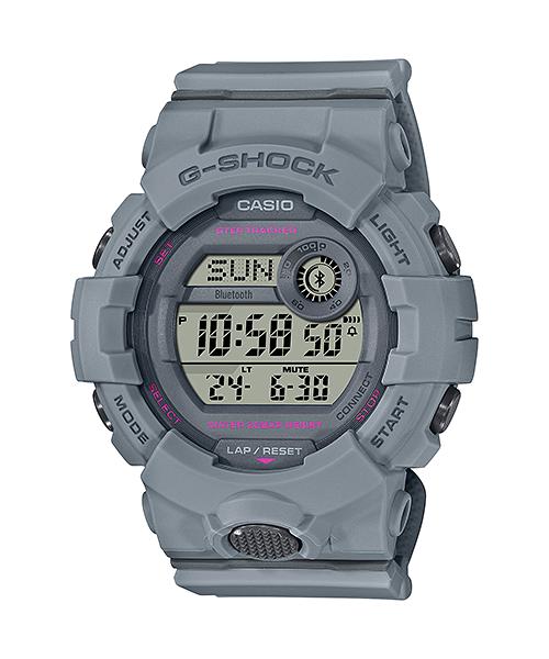 Casio Men s Resin 200M Water Resistant Digital Shock Resistant Quartz Watch GMD-B800SU-8 серый
