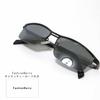 [FashionBerry] Gunmetal x Smoke Sunglasses, Non-prescription, Fashion Glasses, Stylish Eyewear, Tough, Intimidating, Gangster, Rebel, Men's, Square,