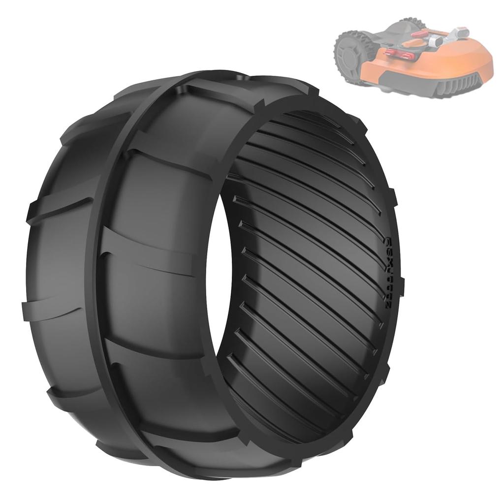 1Pc Rubber Wheel Protector for Worx Landroid M1000/M700/M500 Plus/M500/S300 Lawn Mower Part,RSXJ0002