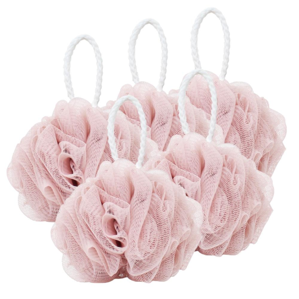 Sonaksonak Super Soft Shower Ball Pink 5p NONE
