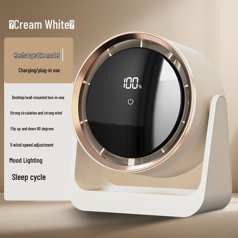 Portable Student Desktop Fan: Handheld, Outdoor & Dorm Use - Popular Sale!
