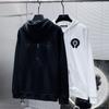 8632 CHROME HEARTS 2025 Neue Frühling- und Herbst-Übergröße Dünner Stil Klassischer Stil Logo Reißverschluss Kapuzen-Sweatshirt für Paare