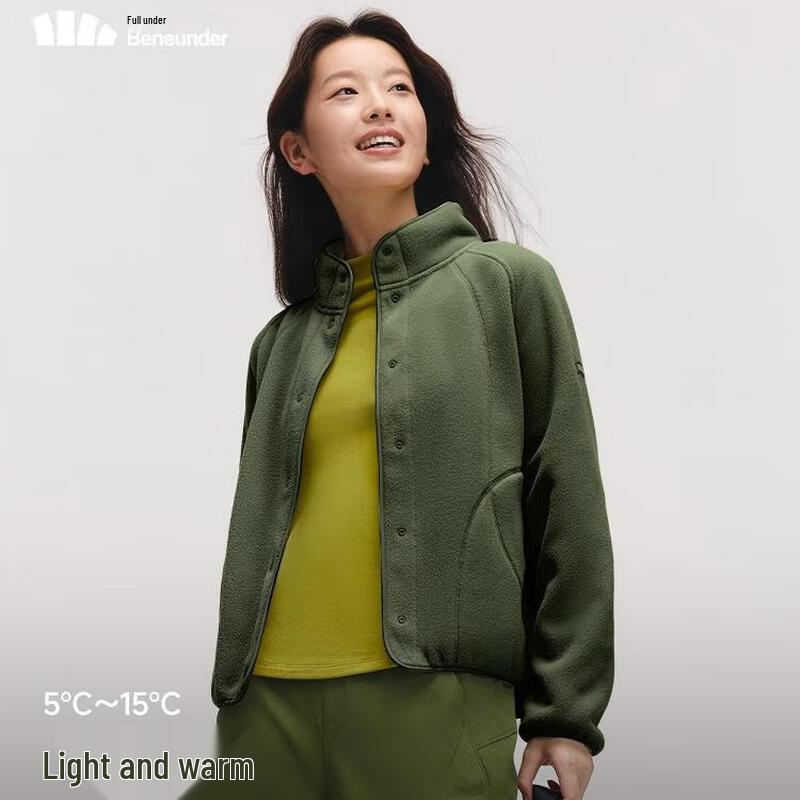 

Beneunder Women s Lightweight Warm Fleece Jacket M