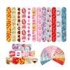 1set Mixed Valentine's Day Love Heart Wristband and Valentine's Day Cash Pull Gift Box Money Pulling Surprise Box