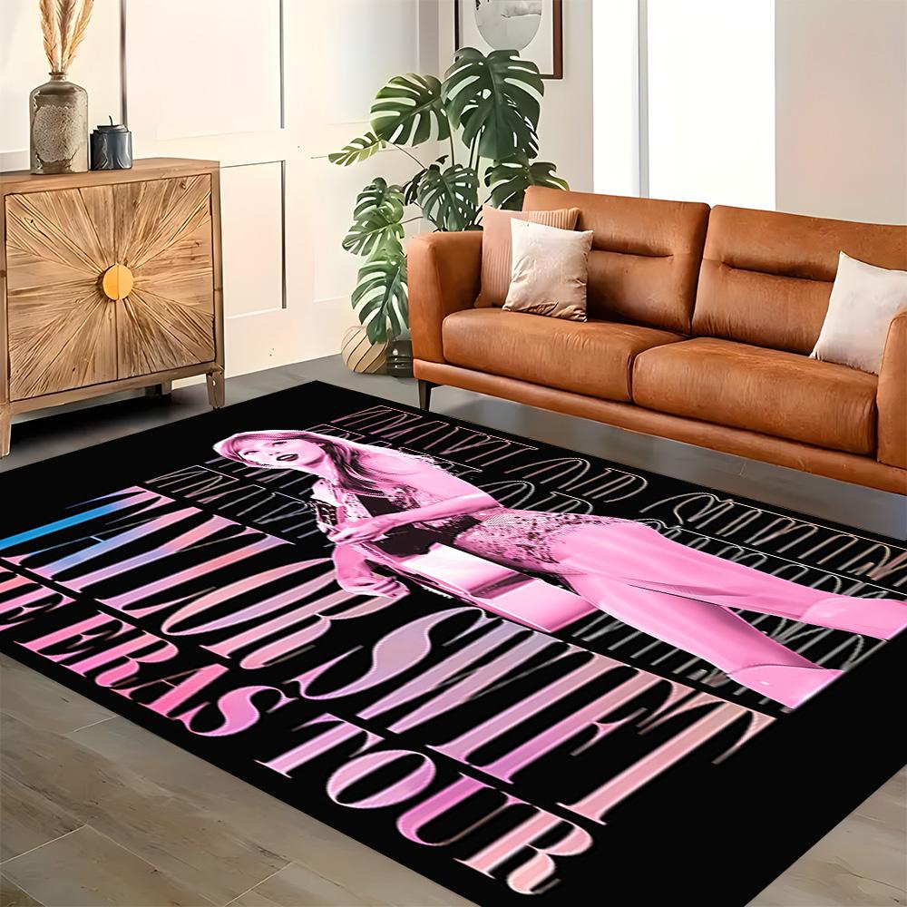 Tappeto Taylor Swift Era per Soggiorno, Camera da Letto, Studio, Corridoio, Perfetto per Decorazione Casa o Regali di Festa
