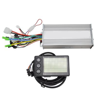 Electric Bike Controller with Brushless Motor 36v-60v 1000w + Waterproof LCD Display with LED Backlight