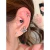 Thai Spicy Snake-Shaped Titanium Steel Ear Cuff – Anti-Allergic & Stylish Design for Women
