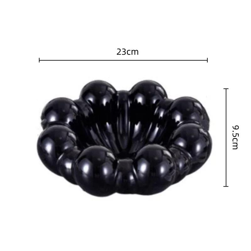 Keramik Obstteller Blumenschale Wohnzimmer Desktop Aufbewahrungsbehälter Obstschale Snackschale Schmuckschale Heimdekoration