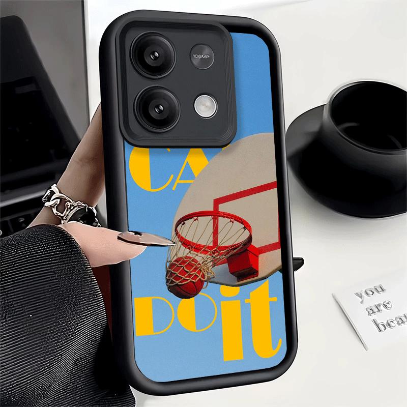 Phone Case for Xiaomi Redmi Note 15 14 13 Pro Plus Basketball Sports Aesthetics Shell 12S 11 11S 11T 5G 14S Soft Silicone Funda