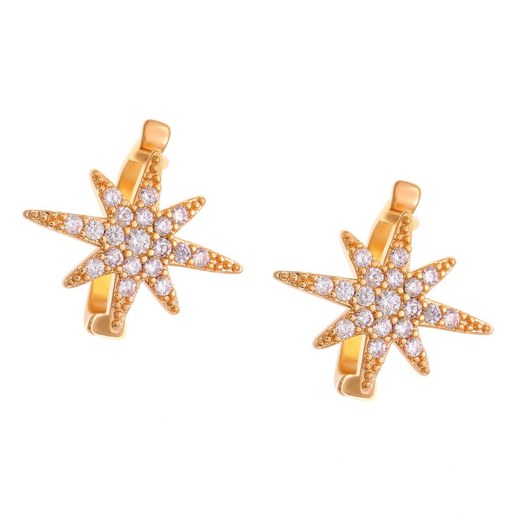 Unique Star Shape Earphone Cuff Not Piercing Earphone Clip Simple Earphone Jewelry Suitable for Various Occasion