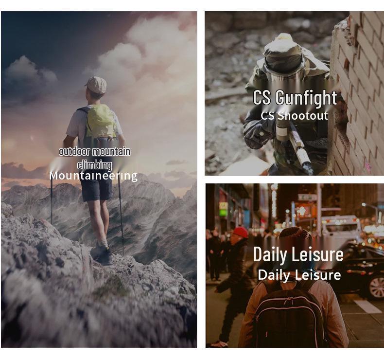 Large Capacity Camouflage Outdoor Backpack - Multifunctional Hiking, Climbing, Cycling, and Tactical Bag