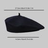Retro Casual Solid Color Beret Fashionable Versatile Multi-colored Autumn Winter Comfortable Breathable Beret for Women