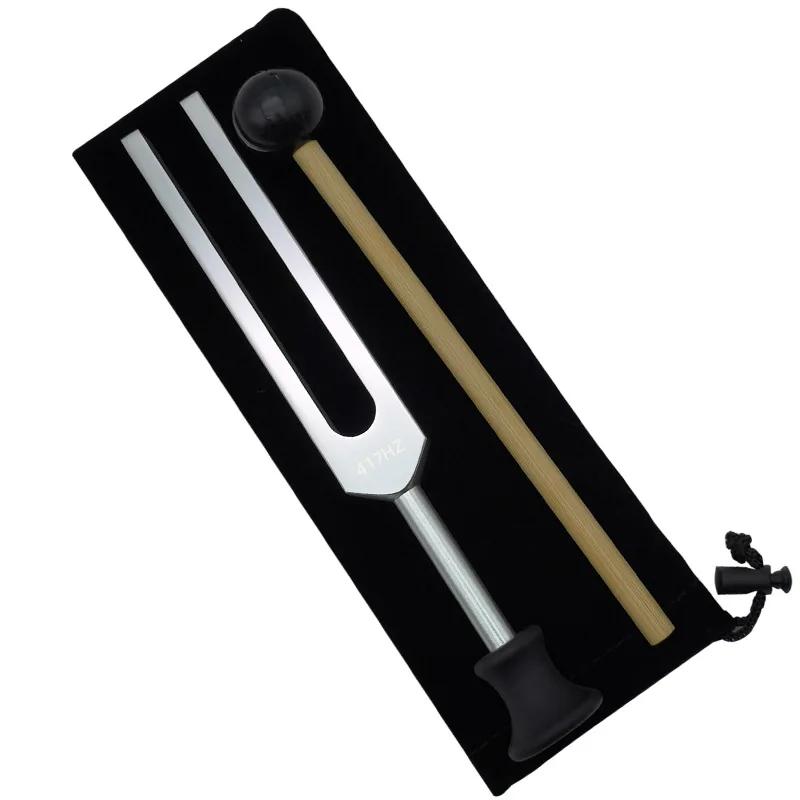 432HZ 440HZ 417HZ Aluminum Alloy Tuning Fork Diapason Musical Medical Therapy Tuning Forks Set Healing Yoga Meditation Accessories