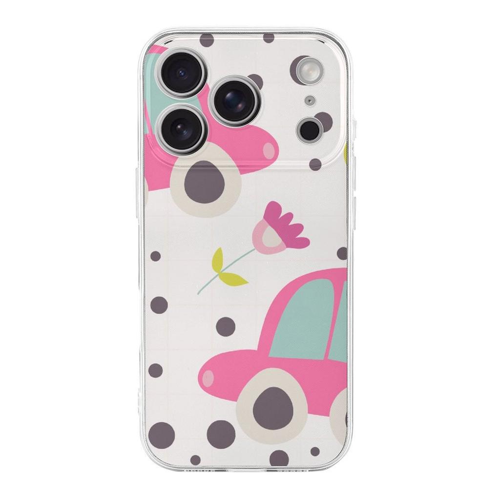 1 Pack For Iphone 17/17Air/17Pro/17ProMax Smooth Clear TPU Case With Anti-Slip Cover, Screen Lip And Corner Reinforcement