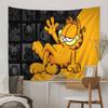 Cartoon Cute Cat GGarfield Colorful Tapestry Wall Hanging Bohemian Wall Tapestries Mandala Wall Hanging Sheets