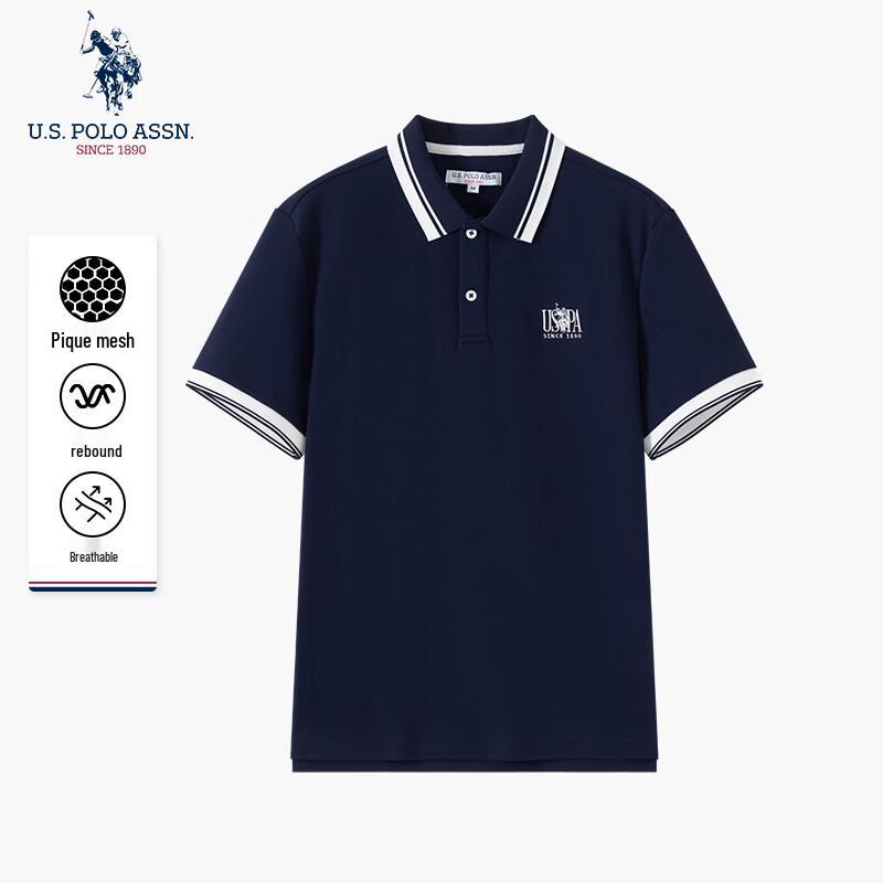 

U.S. POLO ASSN. Men s Business Casual Short Sleeve Polo Shirt XL