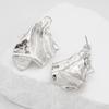 Accessories Geometric Irregular Folds Earrings Liquid Lava Wind Ladies Earrings Stud Earrings