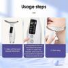 LED Photon 7 Colors Neck Beauty Instrument Electric Skin Care Tool Neck Care Massager Tool  Women