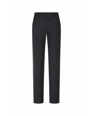 MAN ON THE BOON Button Closure Wool Suit Pants _Black_4714152012