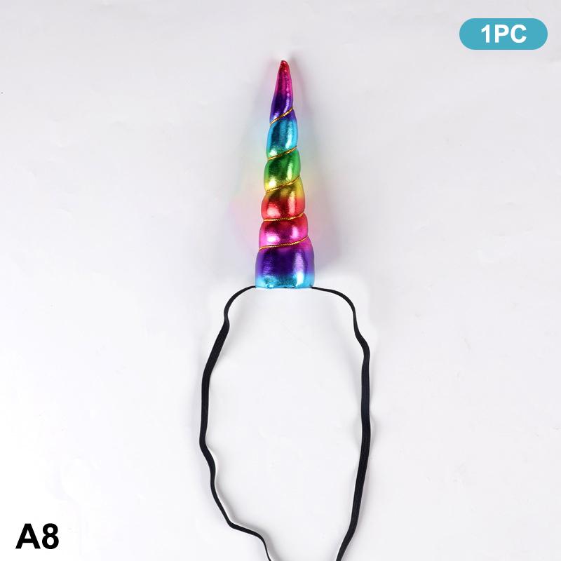 Unicorn Horse Headbands Playful Design Suitable For Equestrian Activities, Performances And Daily Outfits, Horse Gear Decoration